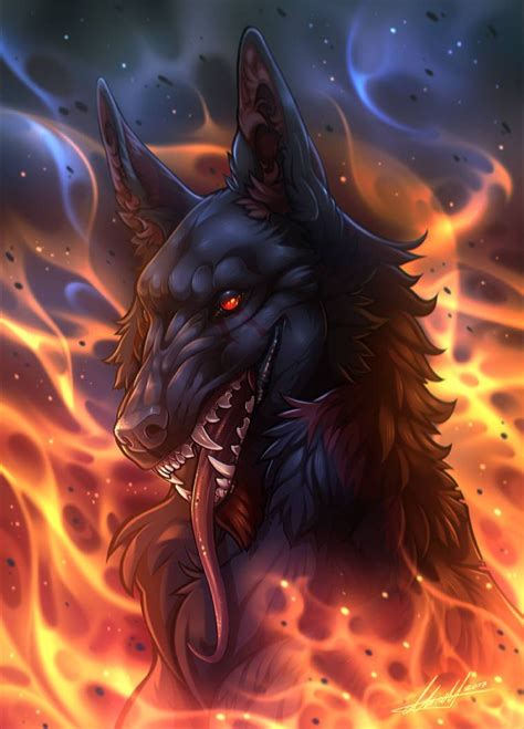 demon wolf art|demon wolf images.